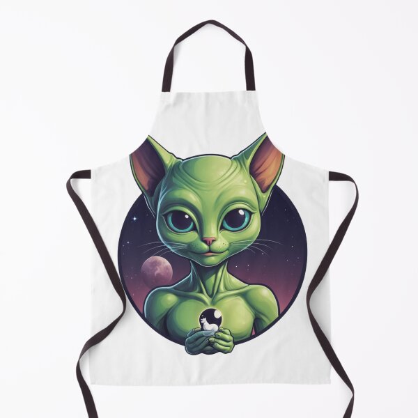 Item preview, Alien Cute Cat Logo designed and sold by Simplybe1.