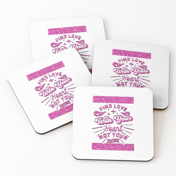 Item preview, Find Love With Your Heart Not Your Eyes designed and sold by Yzakreativ.