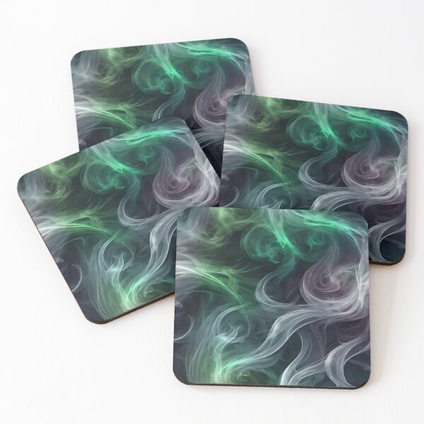 Item preview, Trippy Colorful Smoke Pattern designed and sold by TheArtOfPat.
