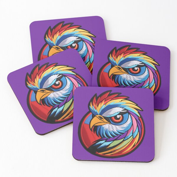 Item preview, Colorful Bird, Funny Iron On Patches designed and sold by saloui.