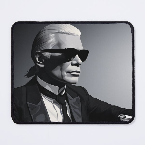 Item preview, Portrait of Karl Lagerfeld designed and sold by thomas43.