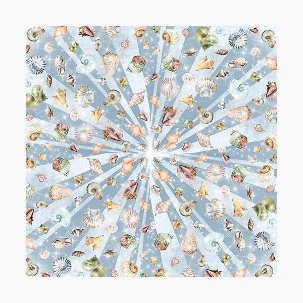 Item preview, Sea Shell Explosion designed and sold by UNICORNOMORENA.