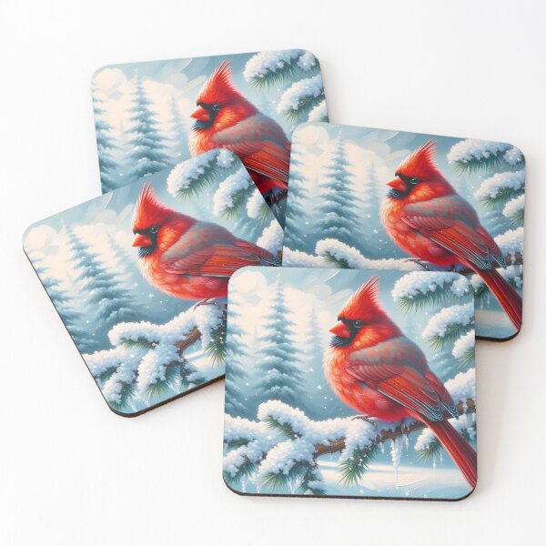 Item preview, Winter Wonderland Cardinal 2 designed and sold by EclipseArtisan.