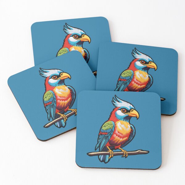Item preview, Colorful Bird, Funny Iron On Patches designed and sold by saloui.