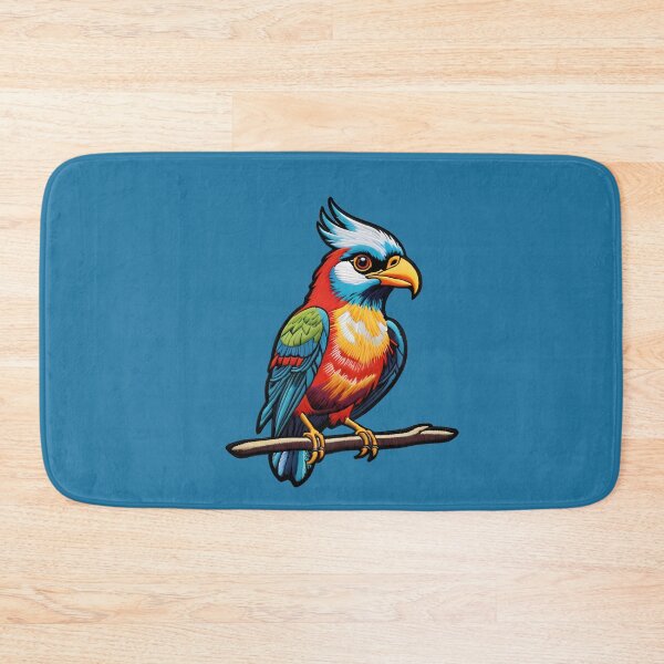 Item preview, Colorful Bird, Funny Iron On Patches designed and sold by saloui.