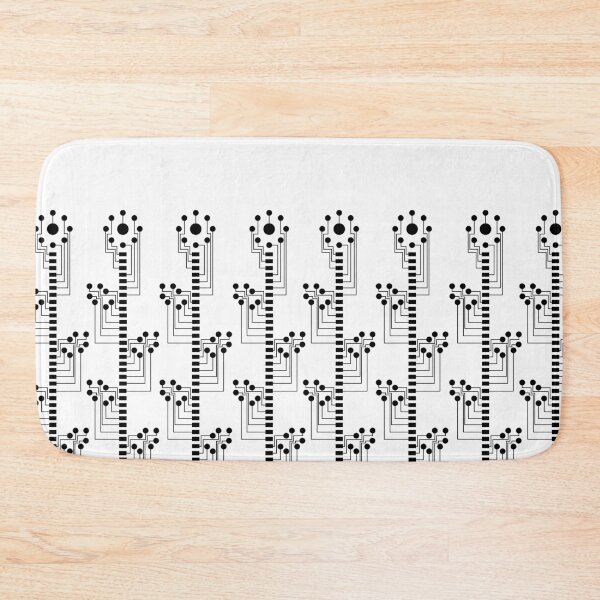 Item preview, Cyber Flowers (black) designed and sold by D-Vogt-Grafik.