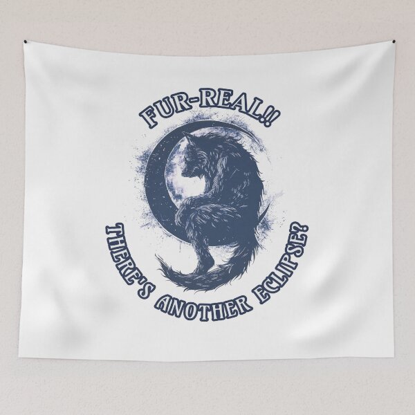 Item preview, Total Solar Eclipse surprise Werewolf designed and sold by ReachForArt.