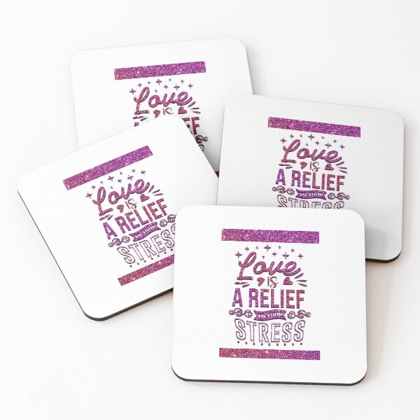 Item preview, Love is a Relief to Your Stress designed and sold by Yzakreativ.