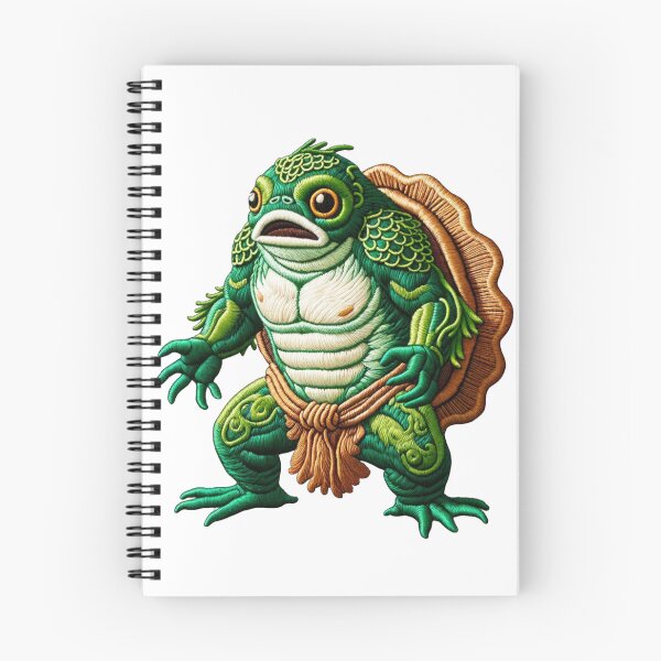 Item preview, Embroidered Japanese Kappa Monster Legend Myth designed and sold by kylmllr101684.