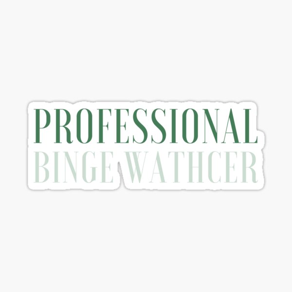 Item preview, Professional Binge Watcher designed and sold by Trendscape.