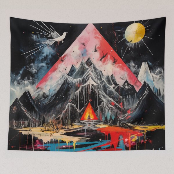 Item preview, Mountain Painting designed and sold by iamwelly.