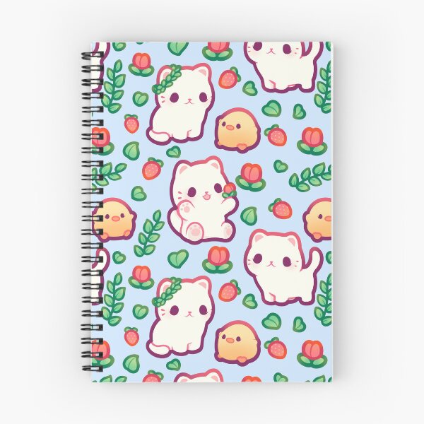 Item preview, Cute Cat and Duck Spring designed and sold by veraphina.