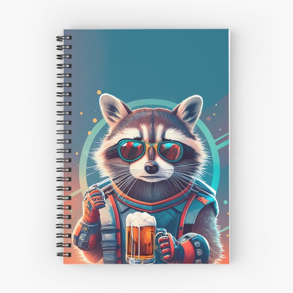 Item preview, Rocket Racoon, the coolest Guardian of the Galaxy designed and sold by ArteDelCine.