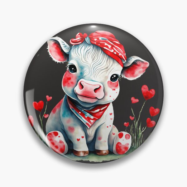Item preview, Exceptionally Cute Cartoon Cow! designed and sold by fribabywonder.