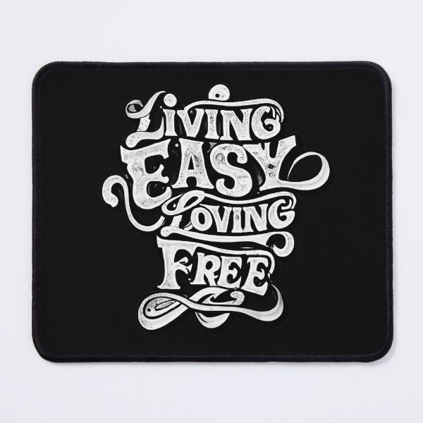 Item preview, Living Easy, Loving Free designed and sold by MillenniumDrip.
