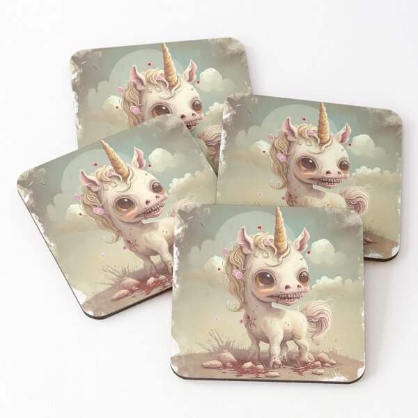 Item preview, zombie unicorn designed and sold by Victiko.