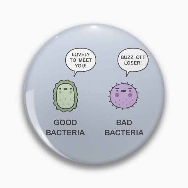 Item preview, Good Bacteria, Bad Bacteria designed and sold by brewsterandlulu.
