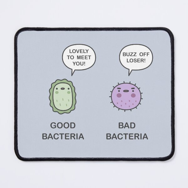 Item preview, Good Bacteria, Bad Bacteria designed and sold by brewsterandlulu.