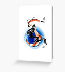 Fish Painting Greeting Card