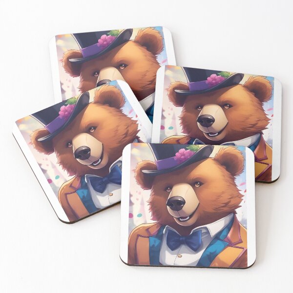 Item preview, Bear in a top hat designed and sold by BlacCollection.