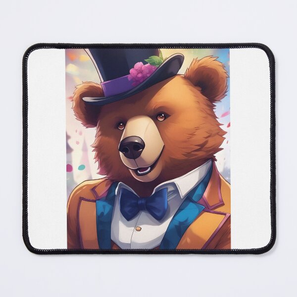 Item preview, Bear in a top hat designed and sold by BlacCollection.