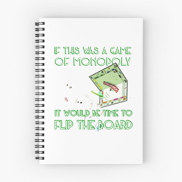 Item preview, If this was a game of monopoly it would be time to flip the board designed and sold by Signs for Dark Times.