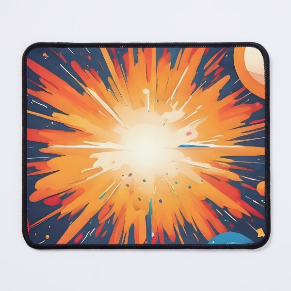 Item preview, Celestial Burst: Galactic Nebula Eruption designed and sold by WAUZ.