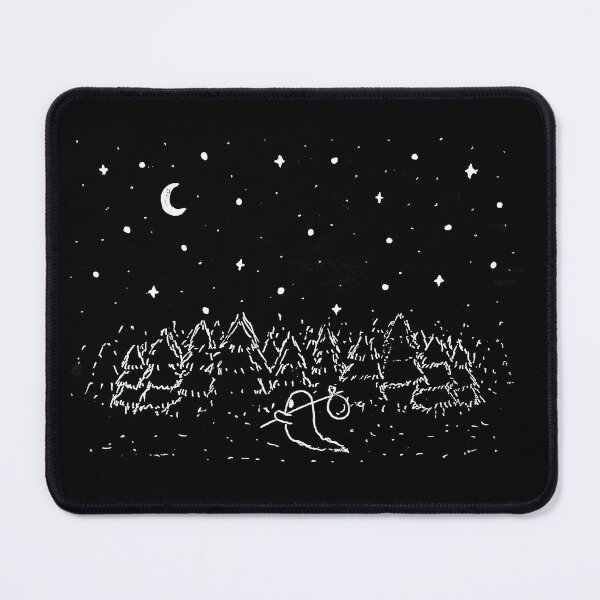 Item preview, Ghost in the forest at night designed and sold by Blueberry Shake.
