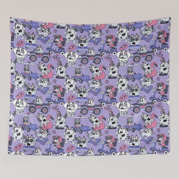 Item preview, Purple Crazy Muffin Chaos designed and sold by haleylouise.