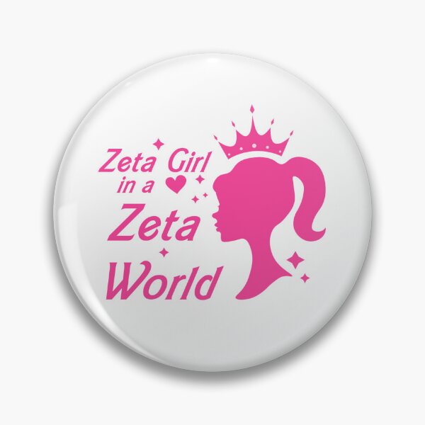 Item preview, Zeta Girl in a Zeta World designed and sold by Maramsu Stickers.