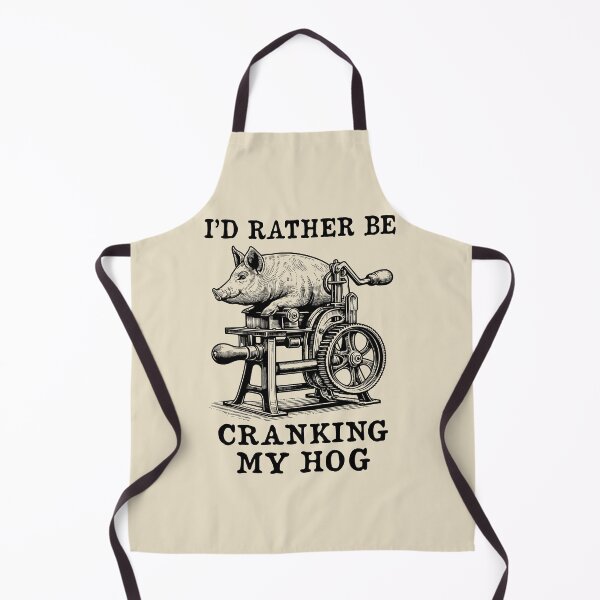 Item preview, Rather Be Cranking My Hog - Oddly Specific Meme designed and sold by SpaceDogLaika.