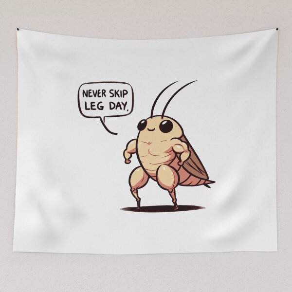 Item preview, Never Skip LegDay Locust Version designed and sold by LemuellTrends.