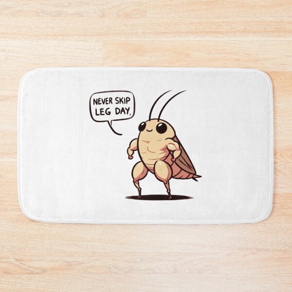 Item preview, Never Skip LegDay Locust Version designed and sold by LemuellTrends.