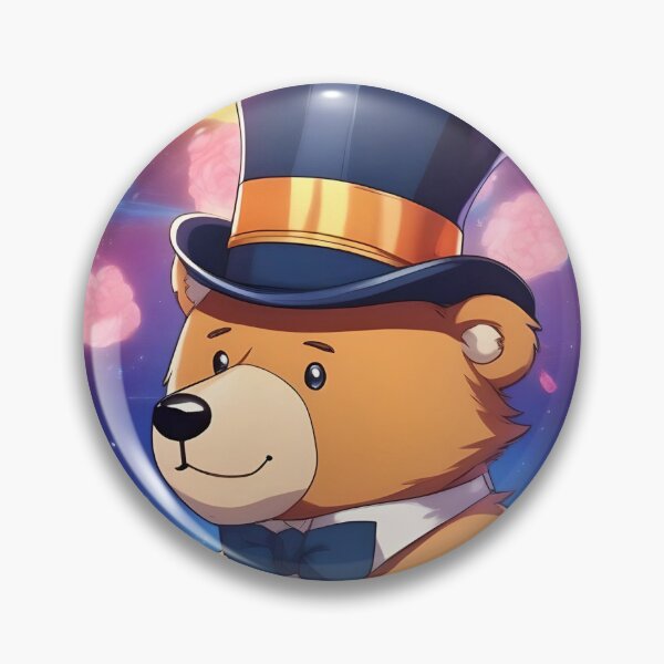 Item preview, Bear in a top hat designed and sold by BlacCollection.