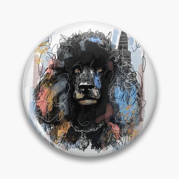 Item preview, Black Poodle designed and sold by TraceyMackieArt.