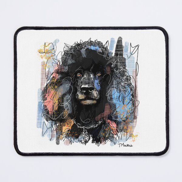 Item preview, Black Poodle designed and sold by TraceyMackieArt.