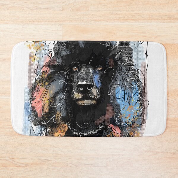 Item preview, Black Poodle designed and sold by TraceyMackieArt.