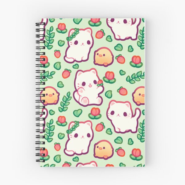 Item preview, Cute Cat and Duck Spring designed and sold by veraphina.