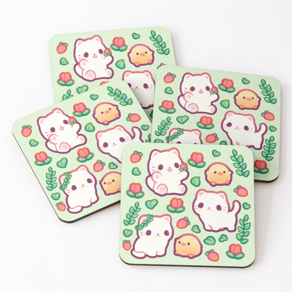 Item preview, Cute Cat and Duck Spring designed and sold by veraphina.