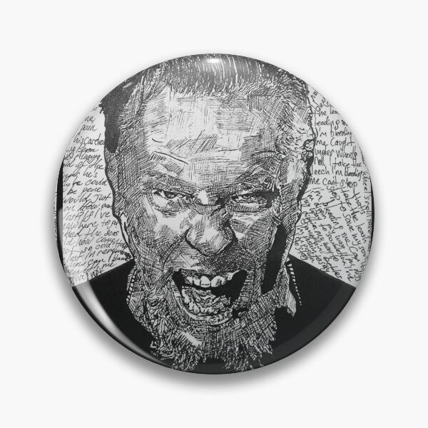 Item preview, James Hetfield Portrait designed and sold by Vitriolacid.