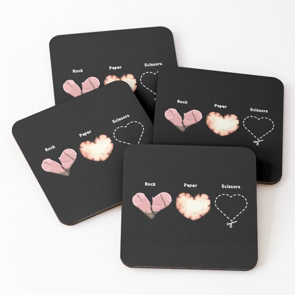 Item preview, rock paper scissors heart designed and sold by Kadechutinan.