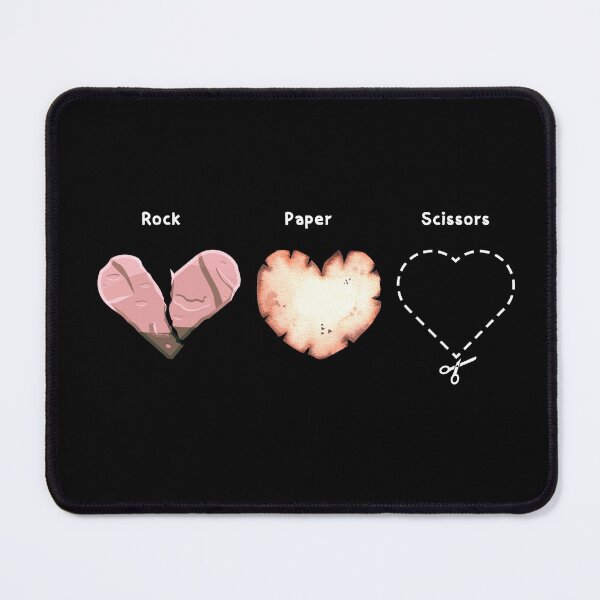 Item preview, rock paper scissors heart designed and sold by Kadechutinan.
