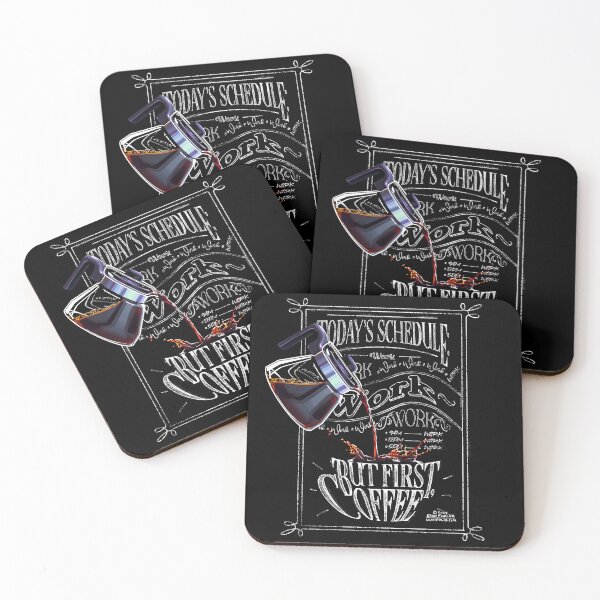Item preview, But First, Coffee designed and sold by Eran Fowler.