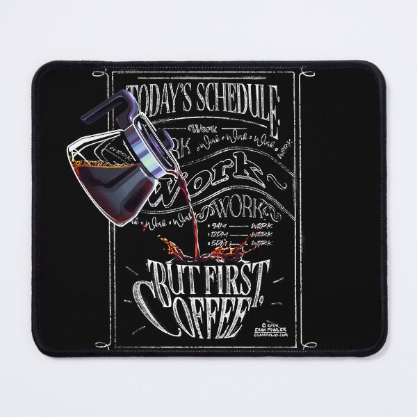 Item preview, But First, Coffee designed and sold by Eran Fowler.