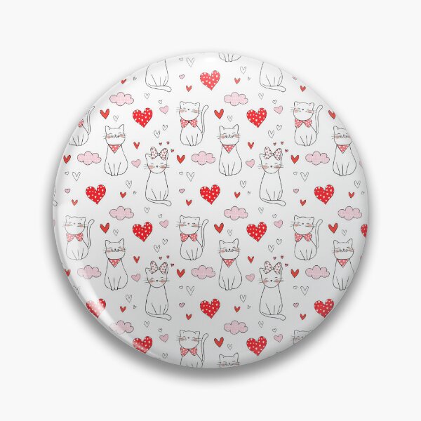 Artikelvorschau, Super cute cat idea day of love For all cat lovers. entworfen und verkauft von isaartboho.