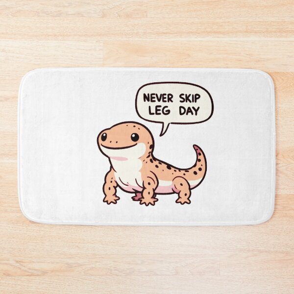 Item preview, Never Skip Leg Day Salamander designed and sold by LemuellTrends.
