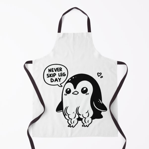 Item preview, Never Skip Leg Day Pinguin designed and sold by LemuellTrends.