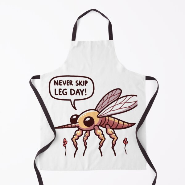 Item preview, Never Skip Leg Day Mosquito designed and sold by LemuellTrends.