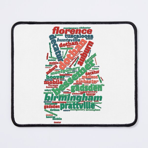 Item preview, Alabama Cities designed and sold by Yzakreativ.