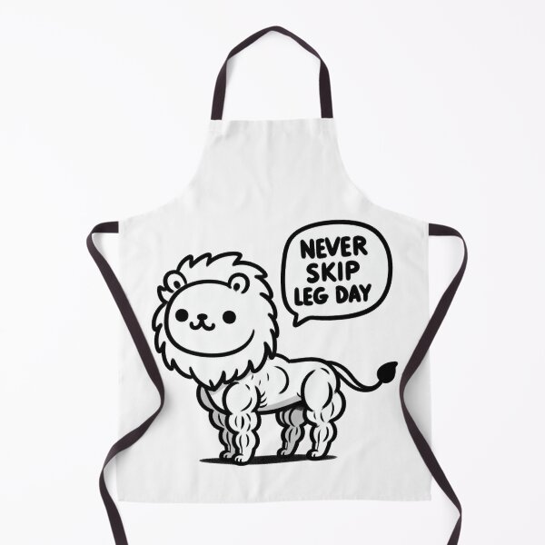 Item preview, Never Skip Leg Day Lion designed and sold by LemuellTrends.